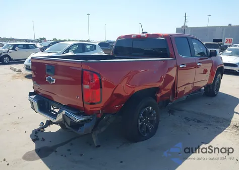2016 Chevrolet Colorado Lt from USA, damaged, VIN 1GCGSCE34G1209999